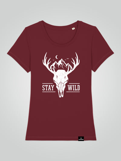 Stay Wild - Women's Fitted T-Shirt