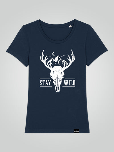 Stay Wild - Women's Fitted T-Shirt