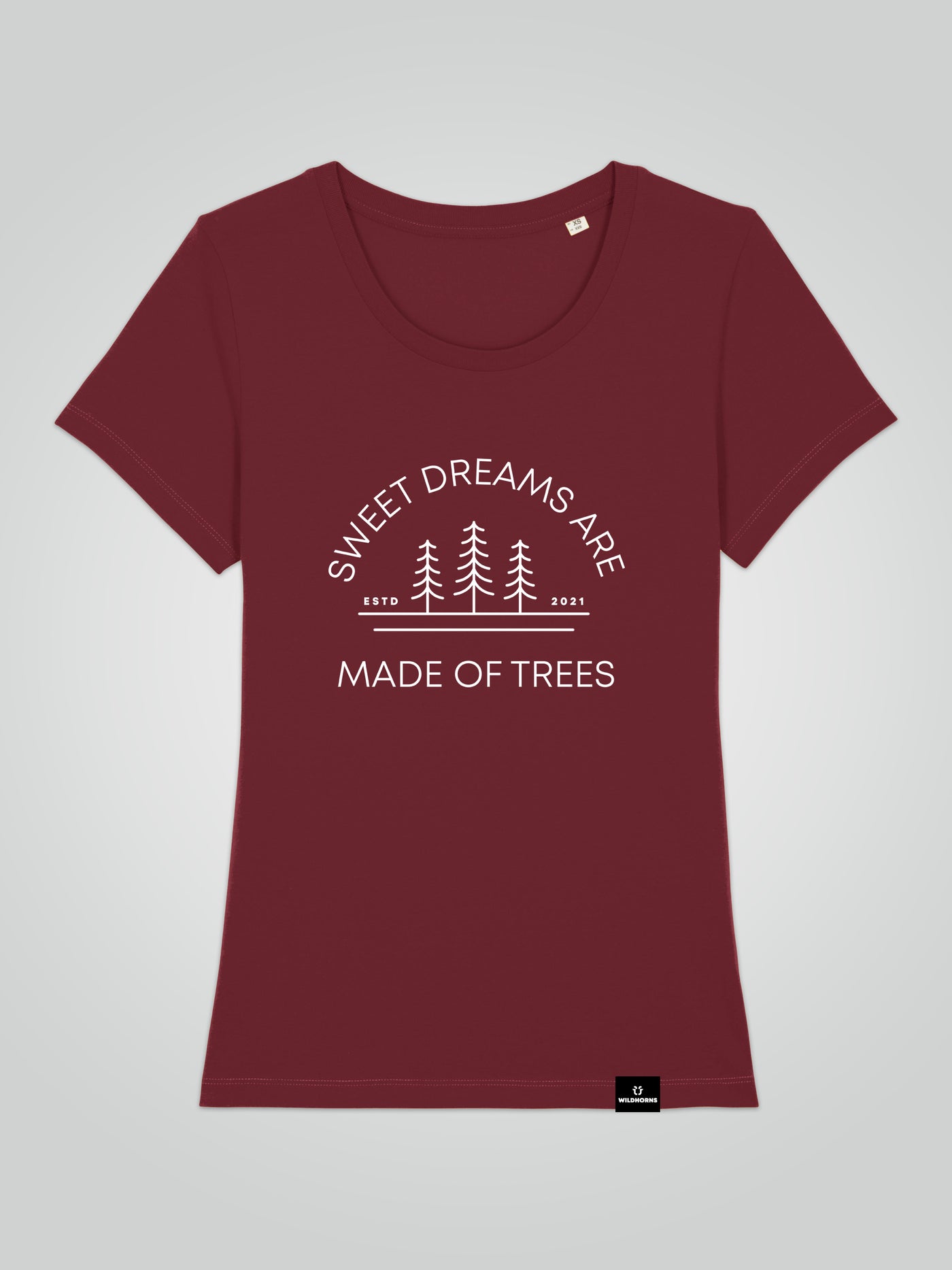 Sweet Trees - Women's Fitted T-Shirt
