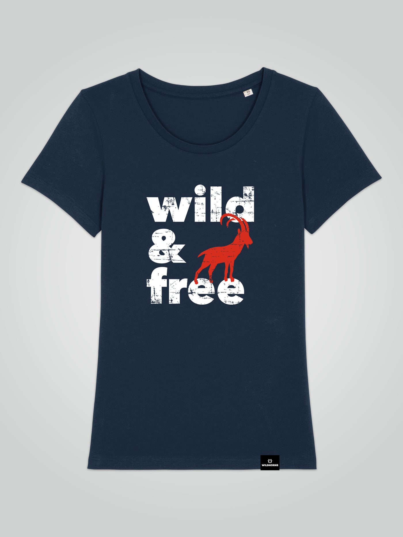 Wild & Free - Women's Fitted T-Shirt